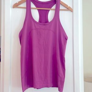 EUC lululemon swifty tank! Plum, size 8